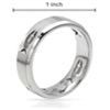 Image 2 : Men's Titanium Fish cross ring