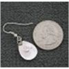 Image 2 : Sterling Silver & Turquoise Bear Paw Earrings