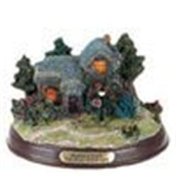 THOMAS KINKADE "HEATHER'S HUTCH" LIGHTED COTTAGE COLLECTION, NIB