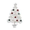 Image 1 : Tree Fashion Pin with Multi Color Swarovski Crystals