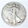 Image 1 : 1946-D WALKING LIBERTY SILVER HALF DOLLAR *RARE NICE EARLY HALF DOLLAR* COIN CAME OUT OF SAFE!!