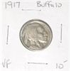 Image 1 : 1917 BUFFALO NICKEL RED BOOK VALUE IS $10.00 *RARE EARLY VERY FINE GRADE*!! COIN CAME OUT OF SAFE!!