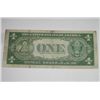 Image 2 : 1935 SERIES E $1 SILVER CERTIFICATE BILL SERIAL #N45680219H *BILL HAS SIGNATURES ON IT!!