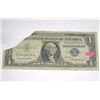 Image 1 : 1957 SERIES $1 SILVER CERTIFICATE BILL SERIAL #I04408474A *NICE EARLY U.S. DOLLAR*!!