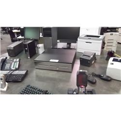 TWO STATION POS SYSTEM WITH INVENTORY CONTROL