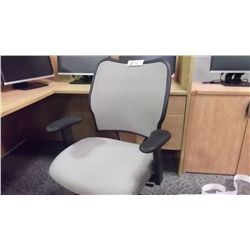 TAUPE MESH BACK TASK CHAIR