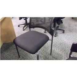 BLACK MESHBACK SIDE CHAIR