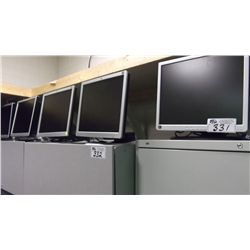 LOT OF 10 17" MONITORS