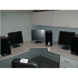 LOT OF APPROX 6 -6'X6' TAYCO WORKSTATIONS