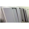 Image 1 : LARGE LOT OF MAUVE OFFICE PANELS