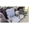 Image 1 : LARGE LOT OF APPROX 15 ASSORTED OFFICE CHAIRS