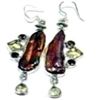 Image 1 : Biwa Pearl & Mixed Stones Earrings