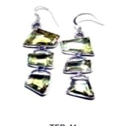 Lemon Quartz Earrings