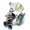 Image 1 : Silver and Fire Opal & Mixed Stones Ring