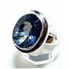 Image 1 : Silver and Mystic Topaz Ring