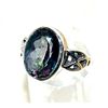 Image 1 : Silver and Mystic Topaz Ring