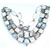Image 1 : Shiva Pearl & Rainbow Moonstone Necklace