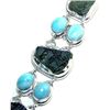 Image 1 : Moladavite & Larimar Bracelet