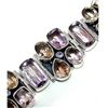 Image 1 : Smokey Quartz & Pink Amethyst Bracelet