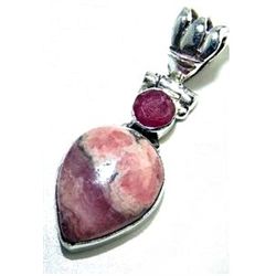 Rhodochrosite Pendant