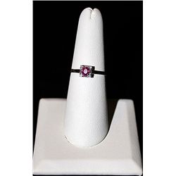 14K GOLD DIAMOND AND RUBY RING