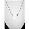 Image 1 : 18K GOLD DIAMOND AND RUBY NECKLACE
