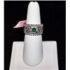 Image 1 : 14K GOLD DIAMOND AND EMERALD RING