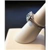 Image 2 : 14K GOLD DIAMOND AND AQUAMARINE RING