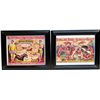 Image 2 : Lot of 4 Circus Poster Prints In Matching Frames: