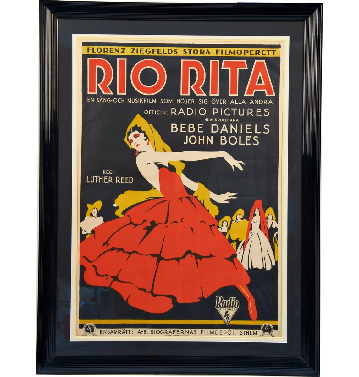 Large Rio Rita Radio Pictures Movie Poster Print In F Large Rio Rita Radio Pictures Movie Poster Print In F