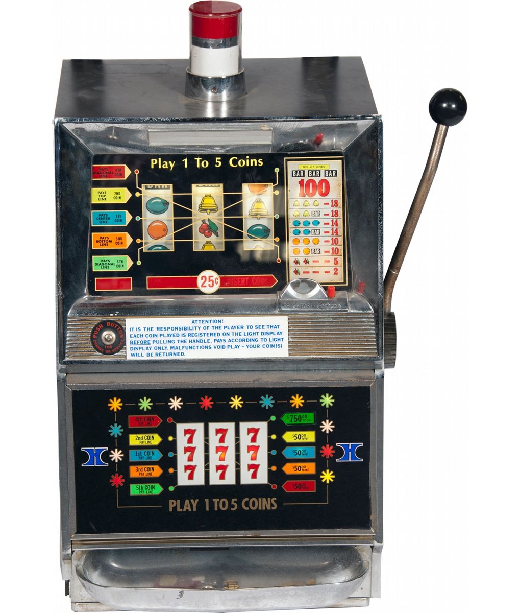 25 Cent Bally MFG. Co. Model 955-1 Slot Machine