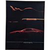 Image 1 : Ferrari Advertisement Poster Print in Frame