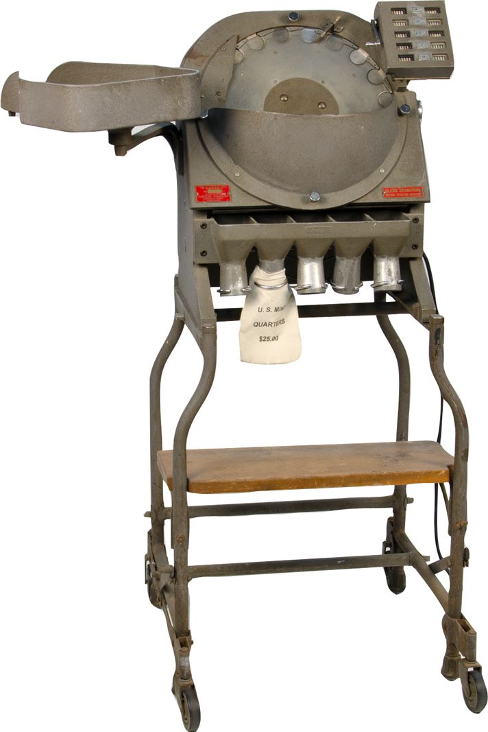 Vintage "SATCO" No. 686AC Electric Coin Sort Machine