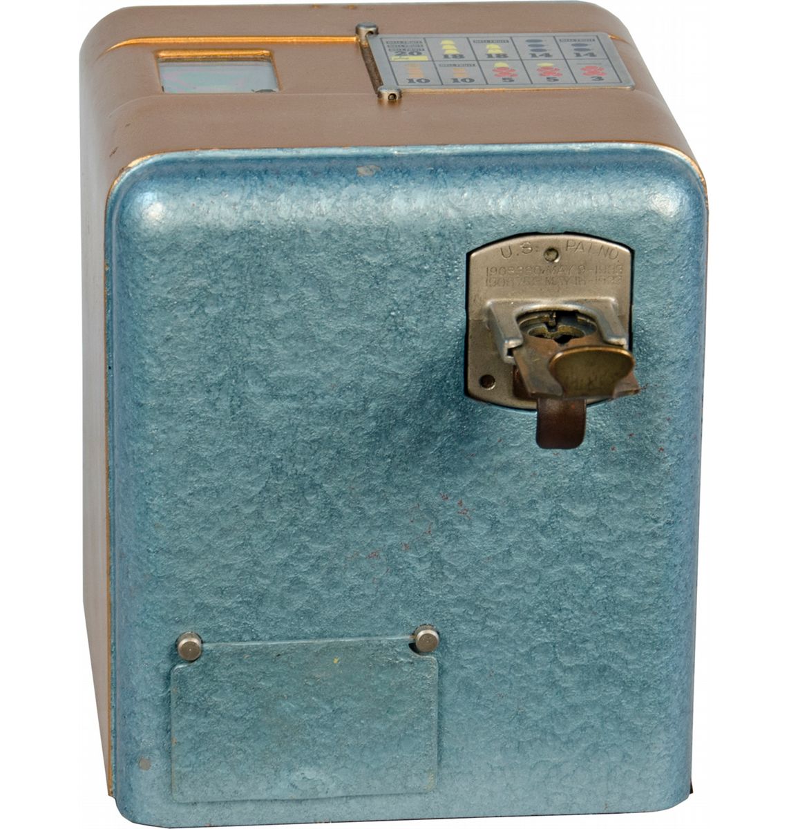 5 Cent Mills Novelty Vest Pocket Slot Machine c1938