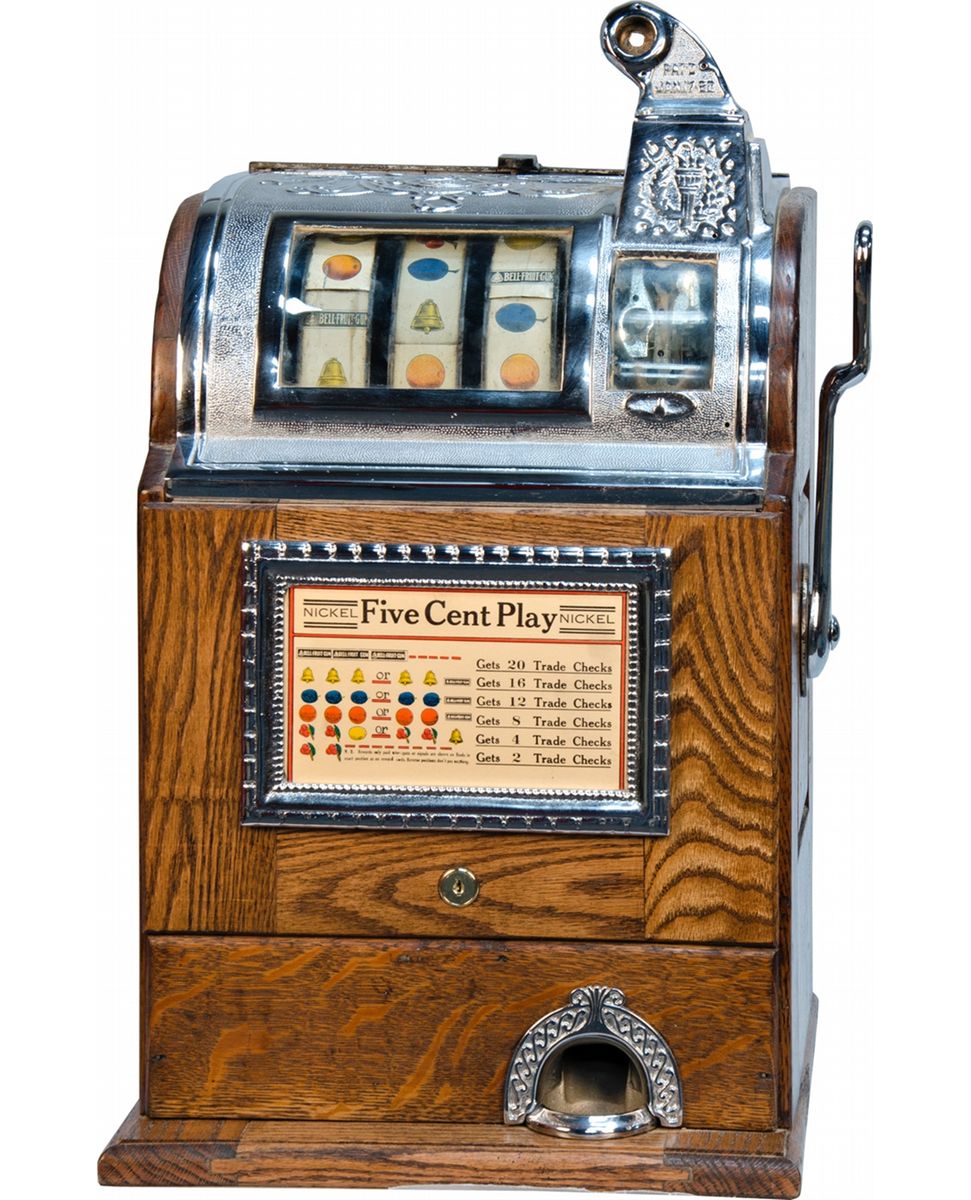 5 Cent Jennings Gooseneck Operators Bell Slot Machine