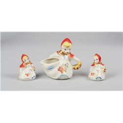 Lot of Matching Regal China Co. Little Red Riding Hoo