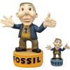 Image 1 : Lot Of 2 - Plaster Fossil Man Figural Statues: