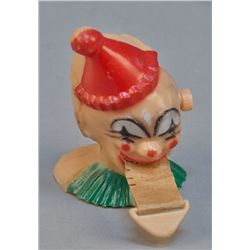 Antique Figural Clown Tape Measure, Made in England