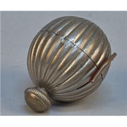 Antique Figural Brass Globe Tape Measure