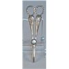Image 1 : Heavy Sterling Silver Scissors w/ monogram