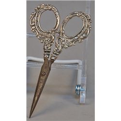 Sterling Scissors, very detailed