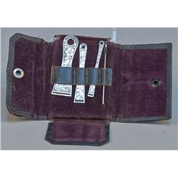 4-Piece Threader Set in Leather Case