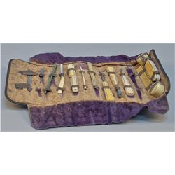 Leather Roll Brown Etui