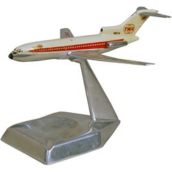 TWA Model Airplane Ashtray