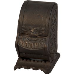 Early Cast-Iron National Mfg. Co. "Matches" Countertop