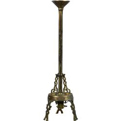 Ornate Cast-Iron Nickel Coin Holder/Dispenser Stand