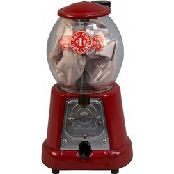 1 Cent Advance Machine Co. Model D Red Countertop Gumba