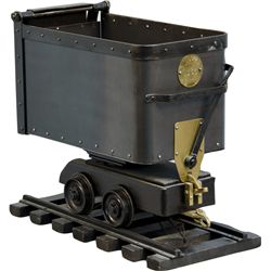 R.W. Junes No. 33 Metal Model Ore Mine Car on Section O