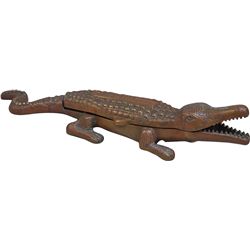 Bronze Crocodile Match Safe Advertising Martindale