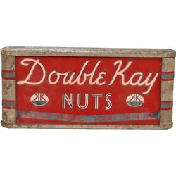 Double Kay Nuts Light-Up Sign
